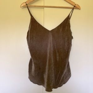 OZMA Cupro Silk Cami Tank Top - size M